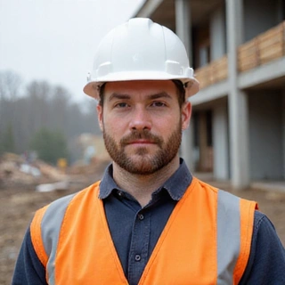 Portrait of Michael Brown, Site Supervisor